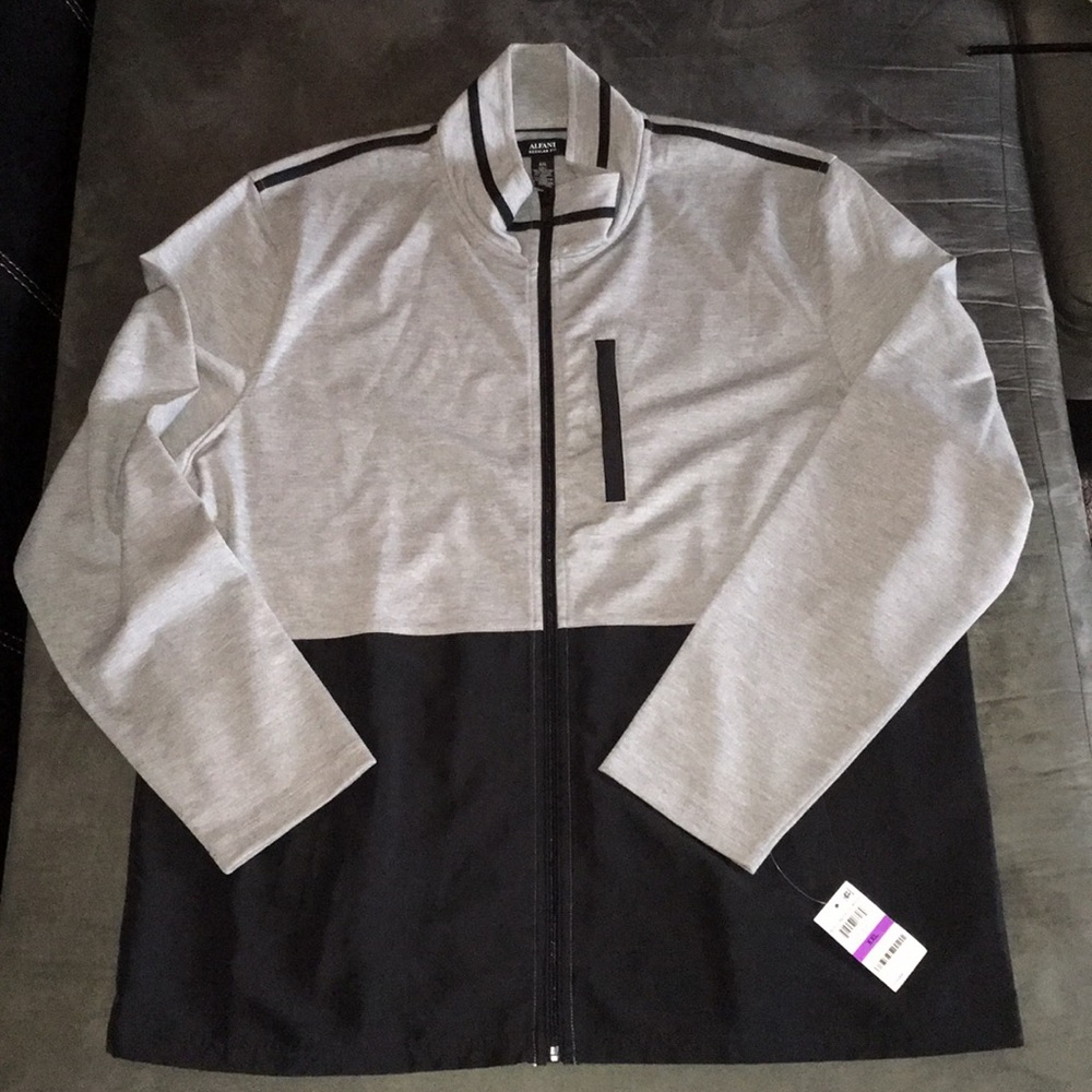 Men’s zip up jacket Alfani XXL